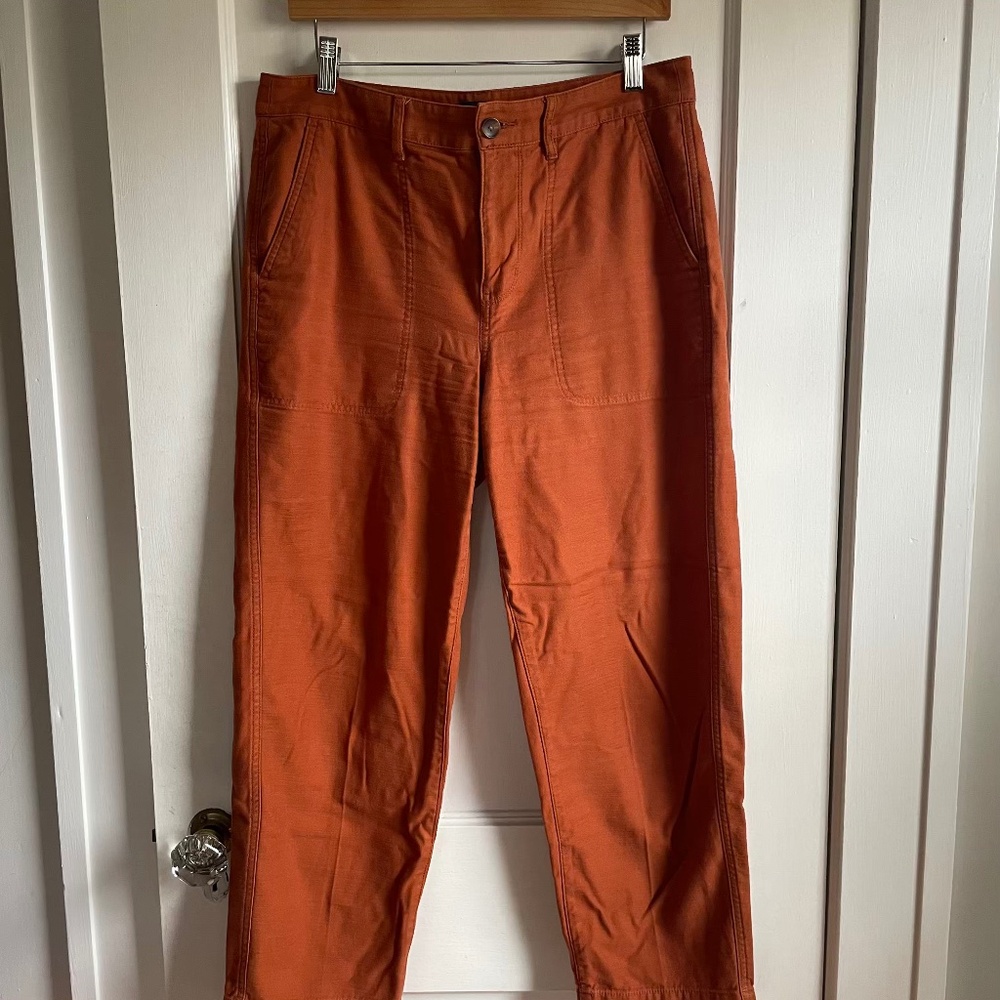 Cropped/Ankle Length Utility Pant